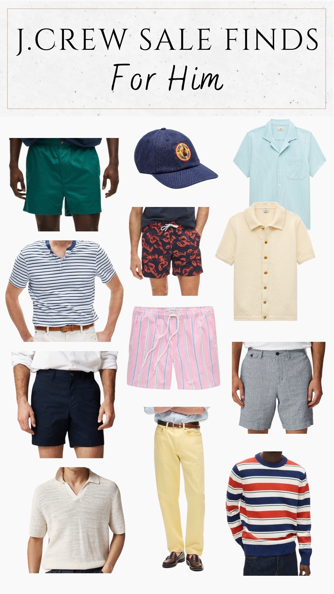 J.Crew sale finds for him!

#LTKootd #LTKSaleAlert #LTKMens