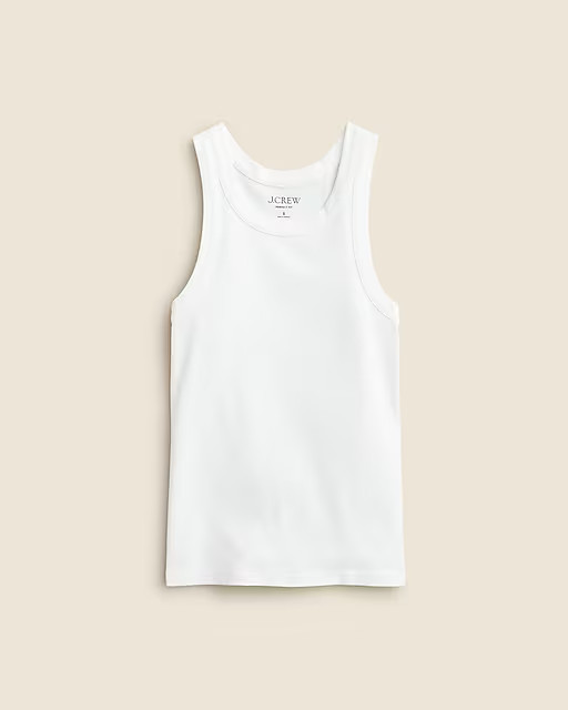 Perfect-fit high-neck tank top | J. Crew US