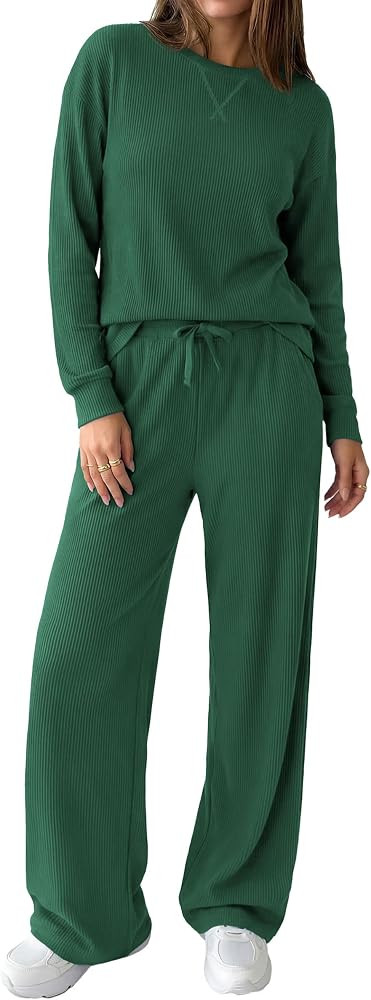 PRETTYGARDEN Women's Matching Set 2 Piece Travel Outfits | Amazon (US)