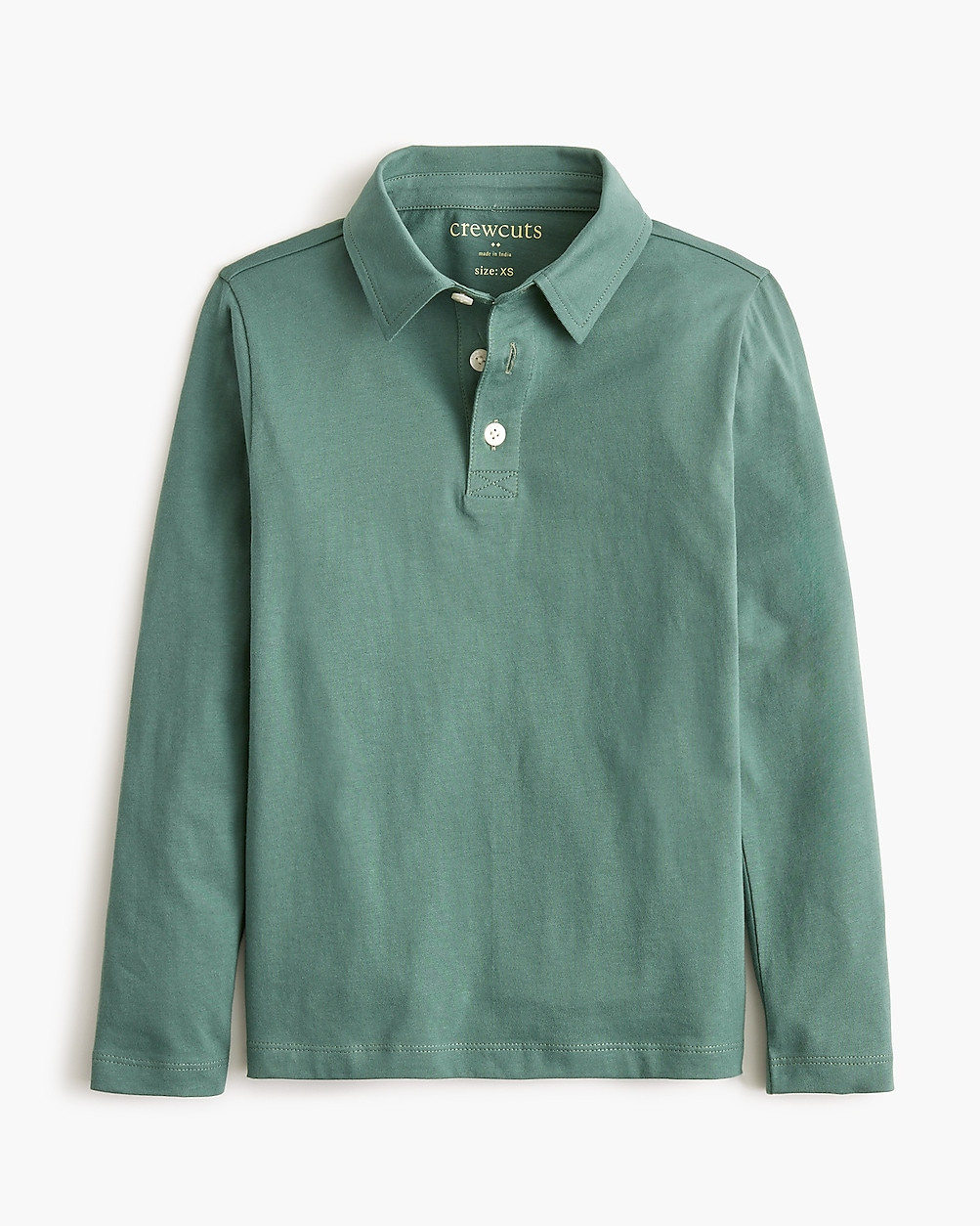 Kids' long-sleeve polo shirt | J.Crew Factory