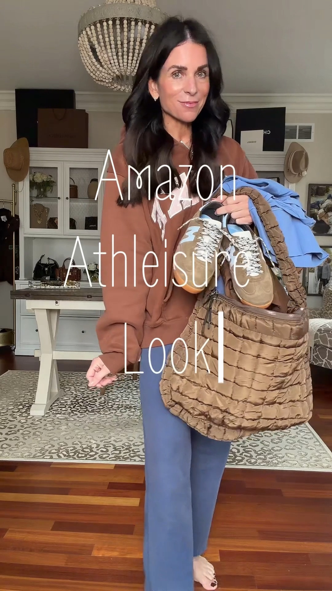 Wearing a small in all
Athleisure look 

#LTKActive #LTKFindsUnder50 #LTKmomlife