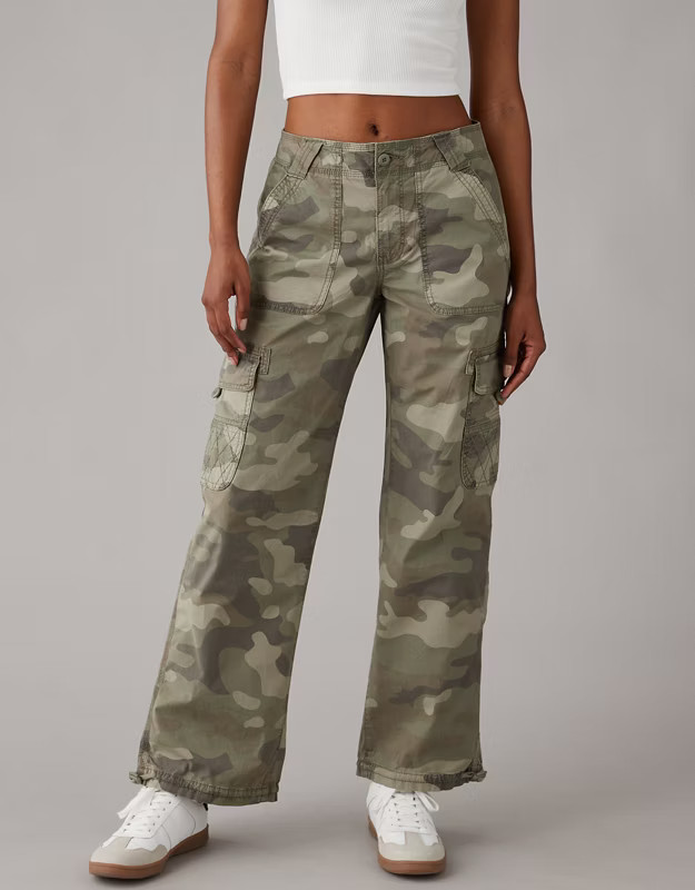 AE Snappy Stretch High-Waisted Baggy Jogger | American Eagle Outfitters (US & CA)