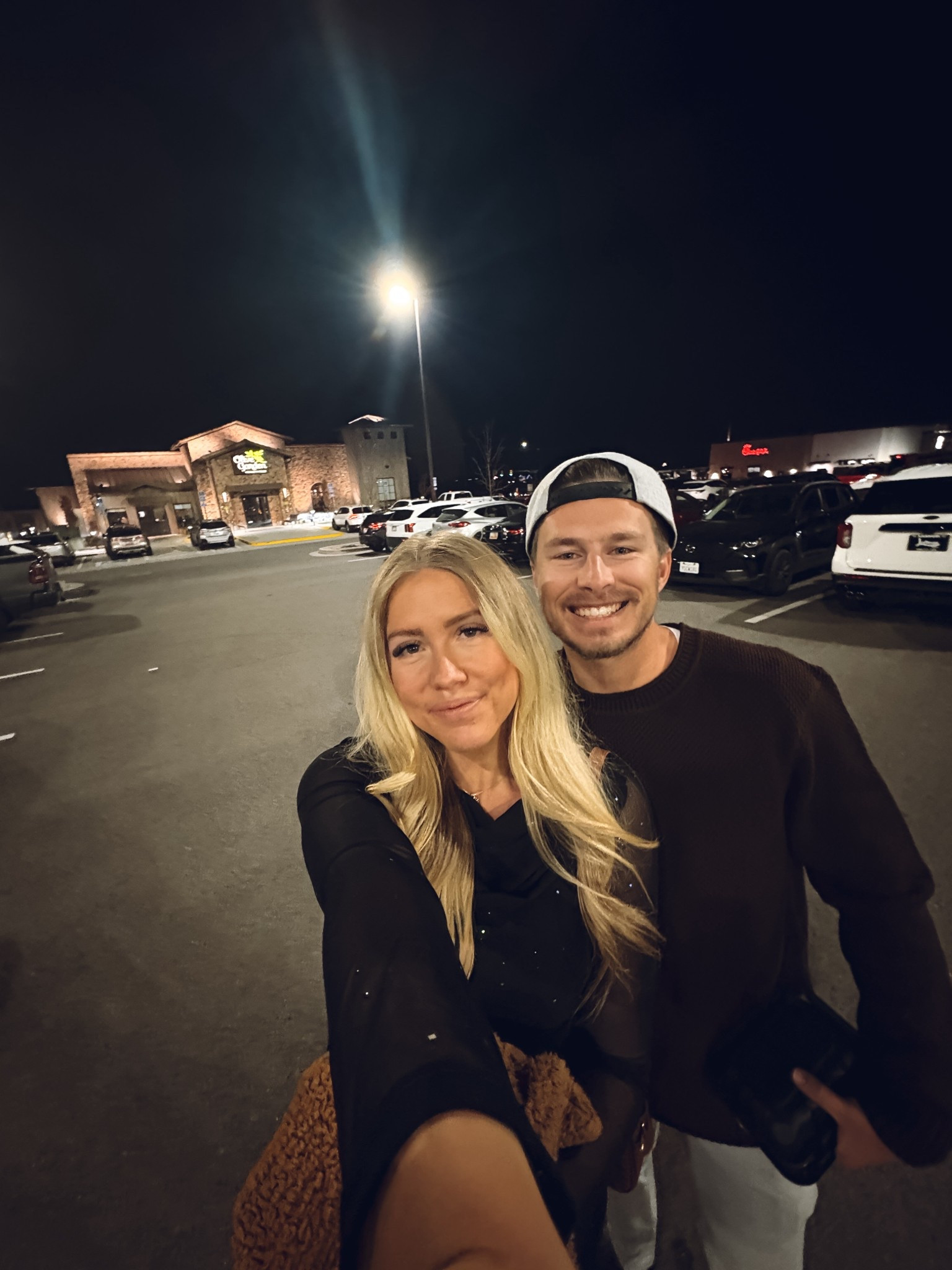 the best pic we got of our New Year’s Eve outfits ✨

couples outfits | men’s fashion | New Year’s Eve dress | bump friendly | men’s sweater 