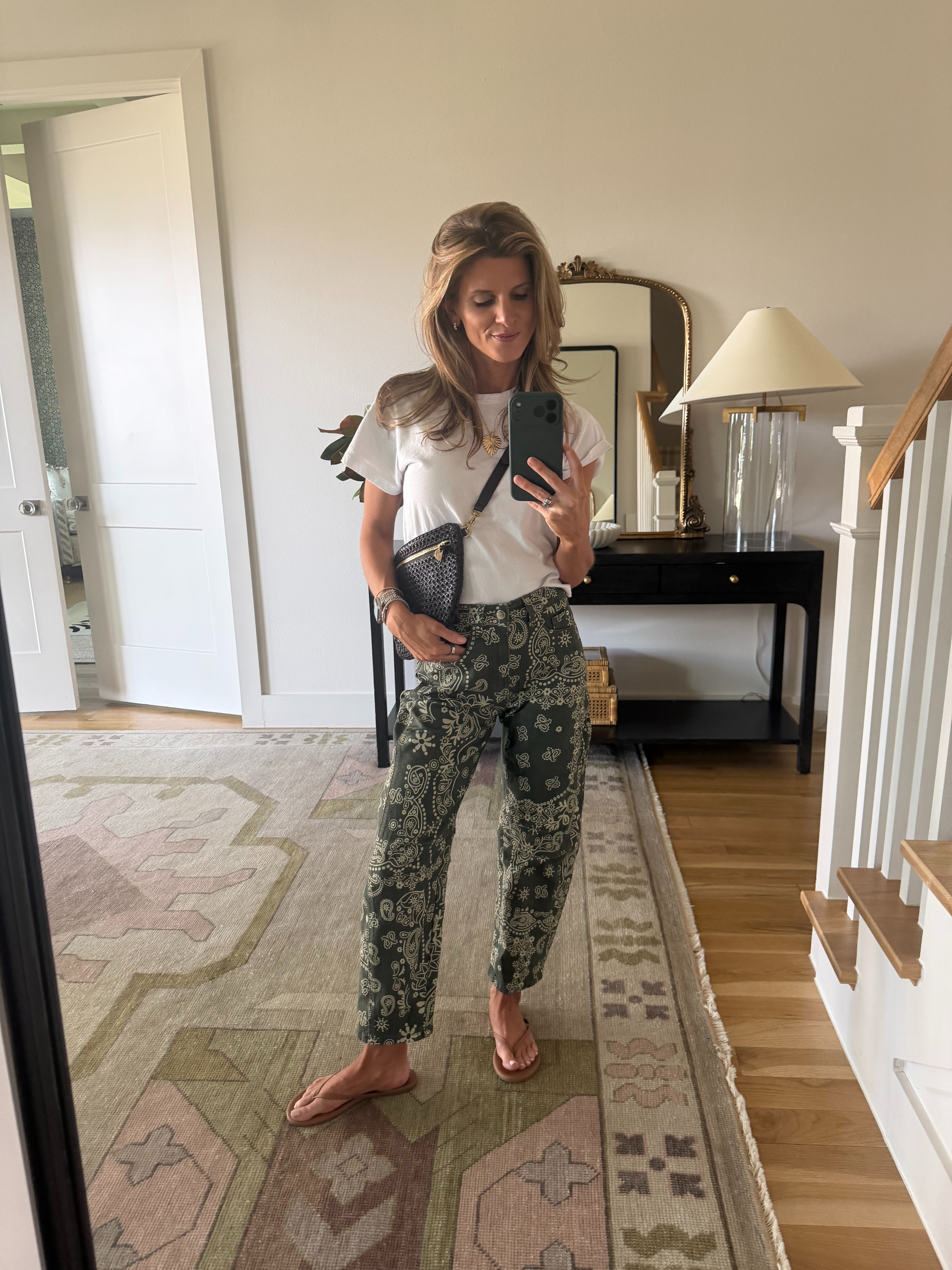 These Amazon Barrel Bandana Pants are SO GOOD. I got my TTS and didn't have to get them hemmed. 

 
