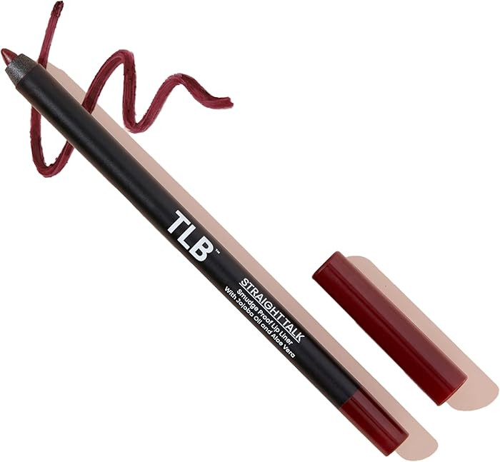 The Lip Bar - Lip Liner, Straight Talk (Burgundy) - High Pigment & Super Creamy - Smudge Proof & ... | Amazon (US)