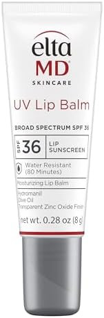 EltaMD UV Lip Balm Sunscreen, Moisturizes and Protects Dry Cracked Lips, Water Resistant up to 80... | Amazon (US)
