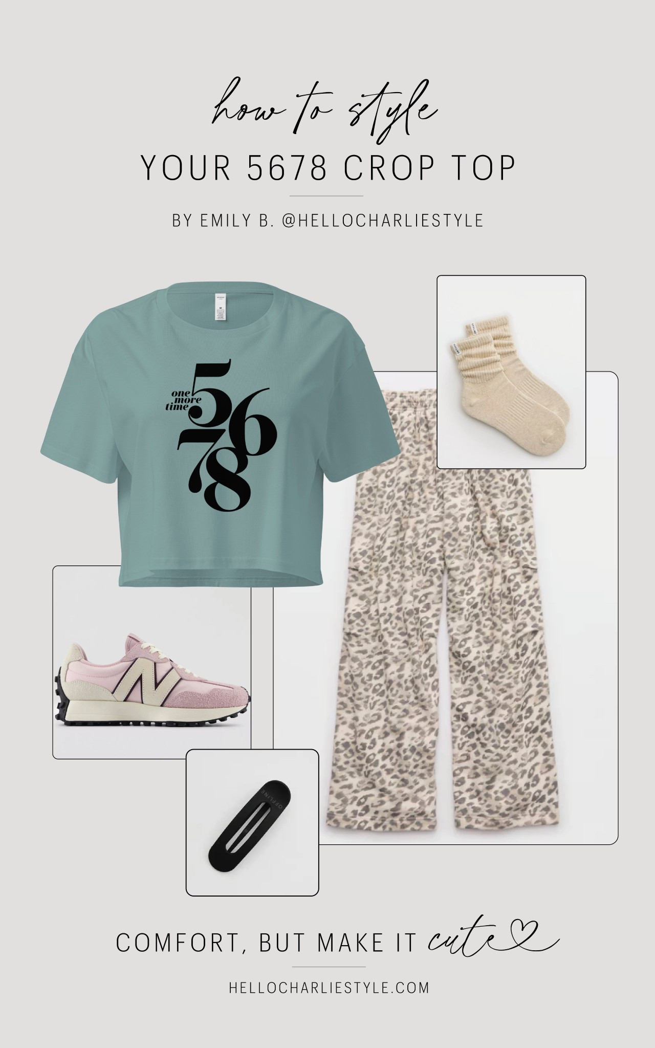 How to style your 5678 crop top by Hello Charlie Style 🖤


#LTKootd