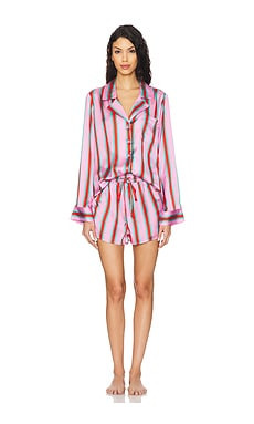 Show Me Your Mumu Beauty Sleep Pj Set in Porto Stripe from Revolve.com | Revolve Clothing (Global)