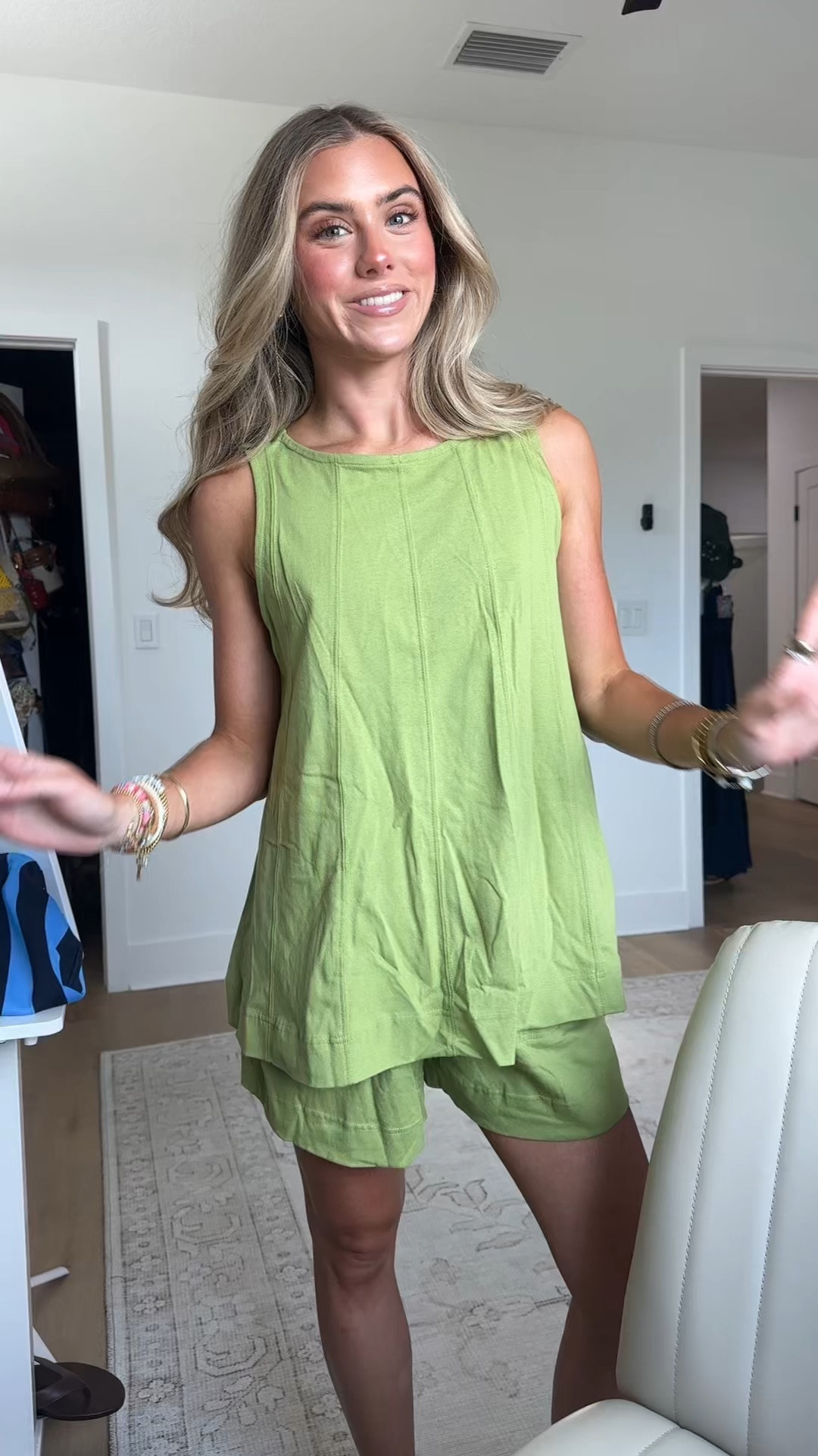 Amazon size small Womens 2 Piece Lounge Set Casual Summer Outfits Sleeveless Tank Top and Elastic Waist Shorts with Pockets

#LTKootd #LTKSaleAlert #LTKdayinmylife