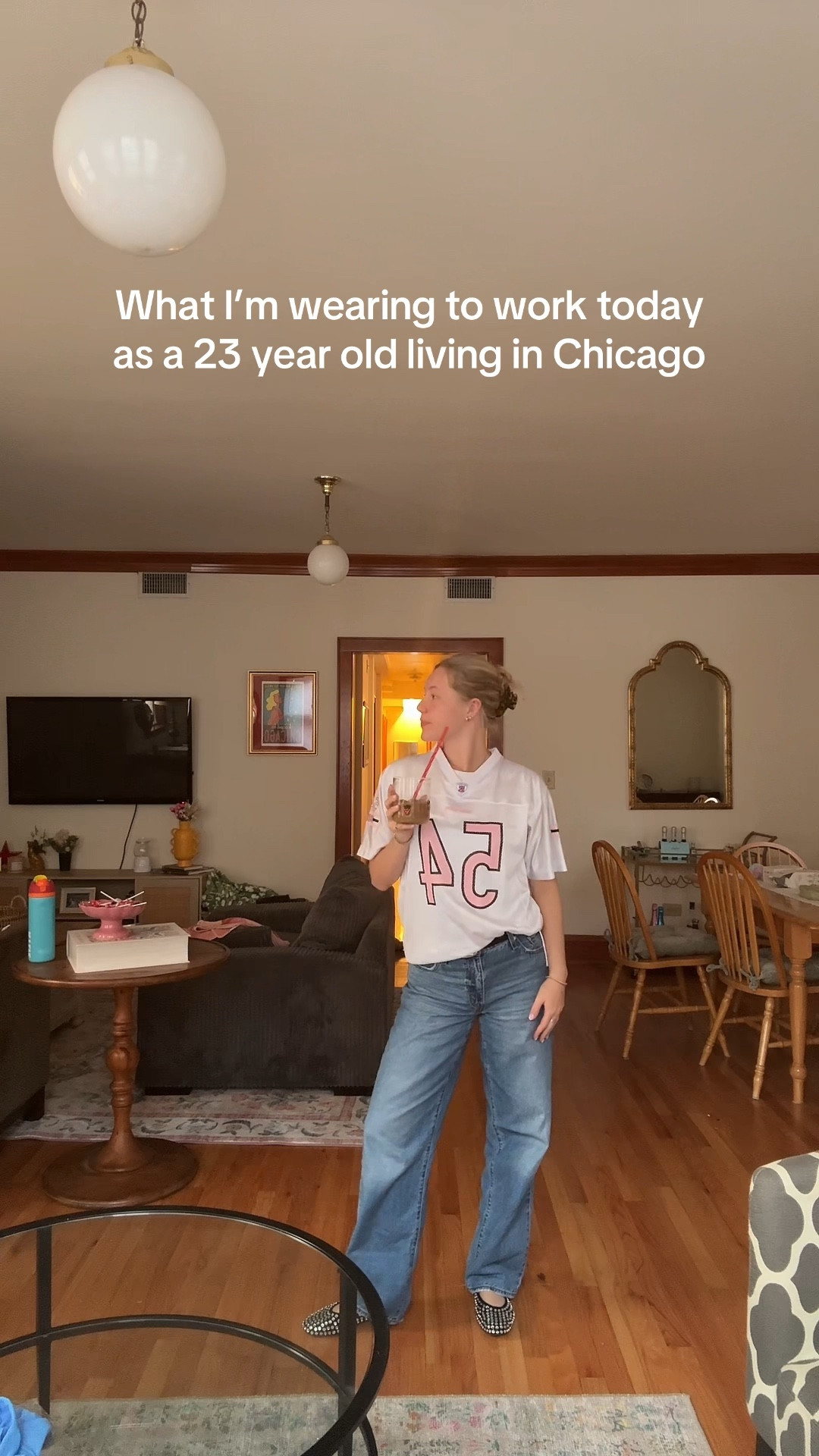 Jersey day at work today even though the Bears lost 

#LTKActive #LTKSeasonal