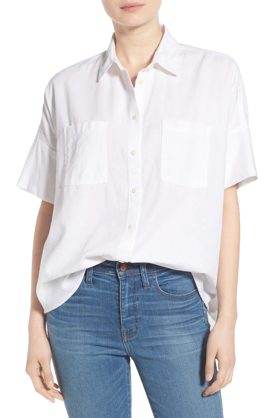 Cotton Courier Shirt | Nordstrom