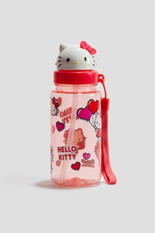 H & M - Printed Water Bottle - Red | H&M (US + CA)