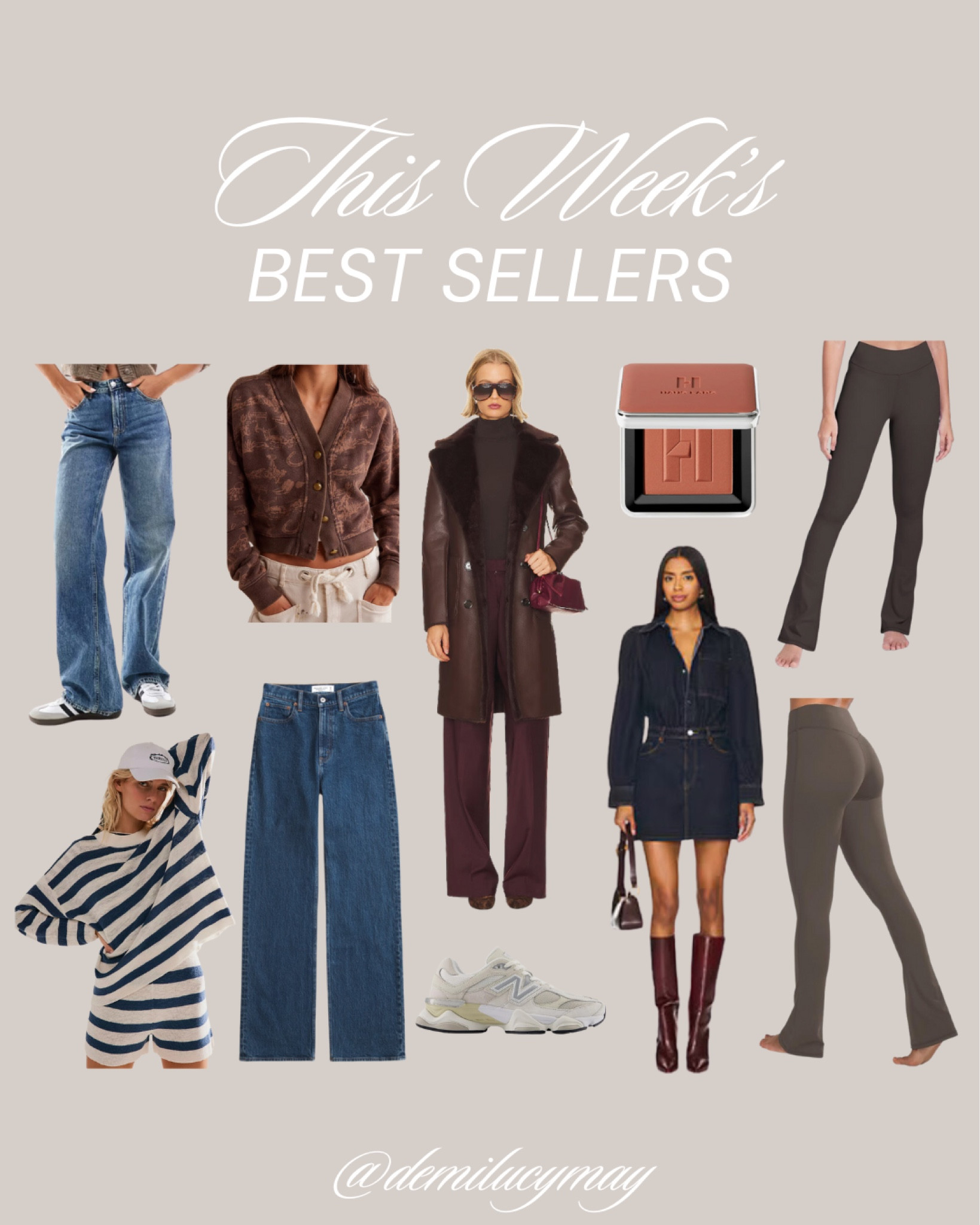 Weekly best sellers 1/21/25-1/28/25 🤍

#LTKBeauty #LTKStyleTip