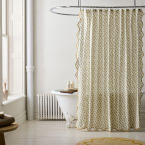 RHODE Begonia Shower Curtain | West Elm (US)