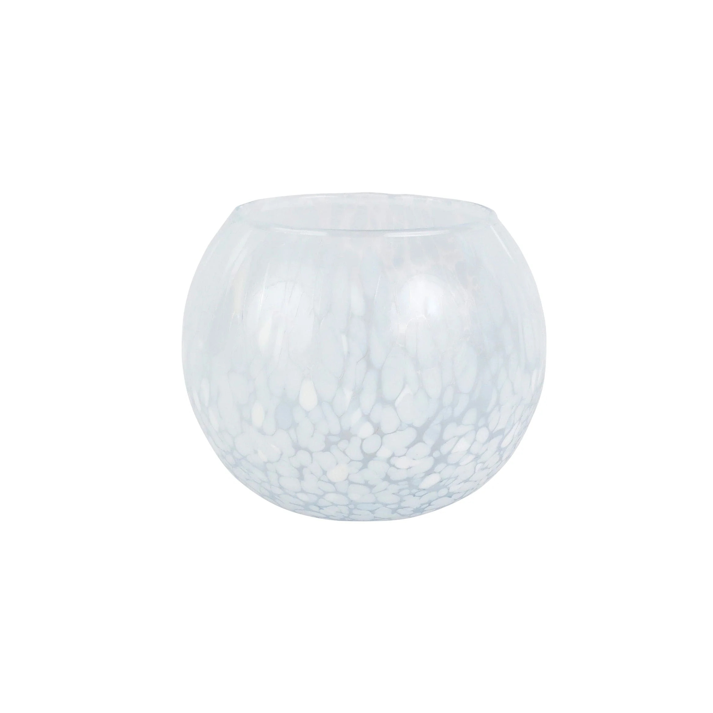 Nuvola White Small Round Vase | VIETRI