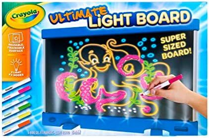 Crayola Ultimate Light Board Blue, Drawing Tablet, Toys & Gifts For Kids, Ages 6, 7, 8, 9 [Amazon... | Amazon (US)