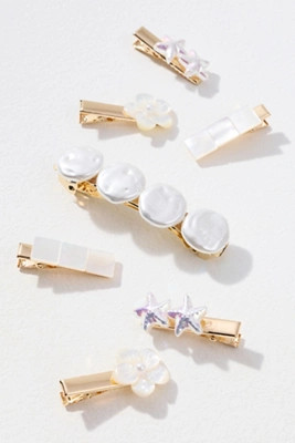 Mermaid Hair Clips, Set of 8 | Anthropologie (US)