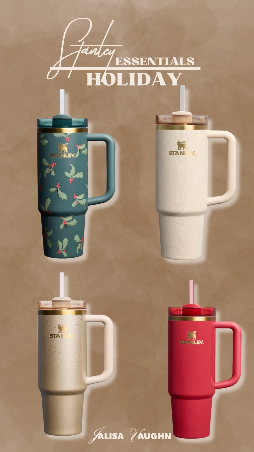 Upgrade your Stanley to be festive for the holidays or gift to a loved one! 

#LTKHoliday #LTKFindsUnder100 #LTKGiftGuide