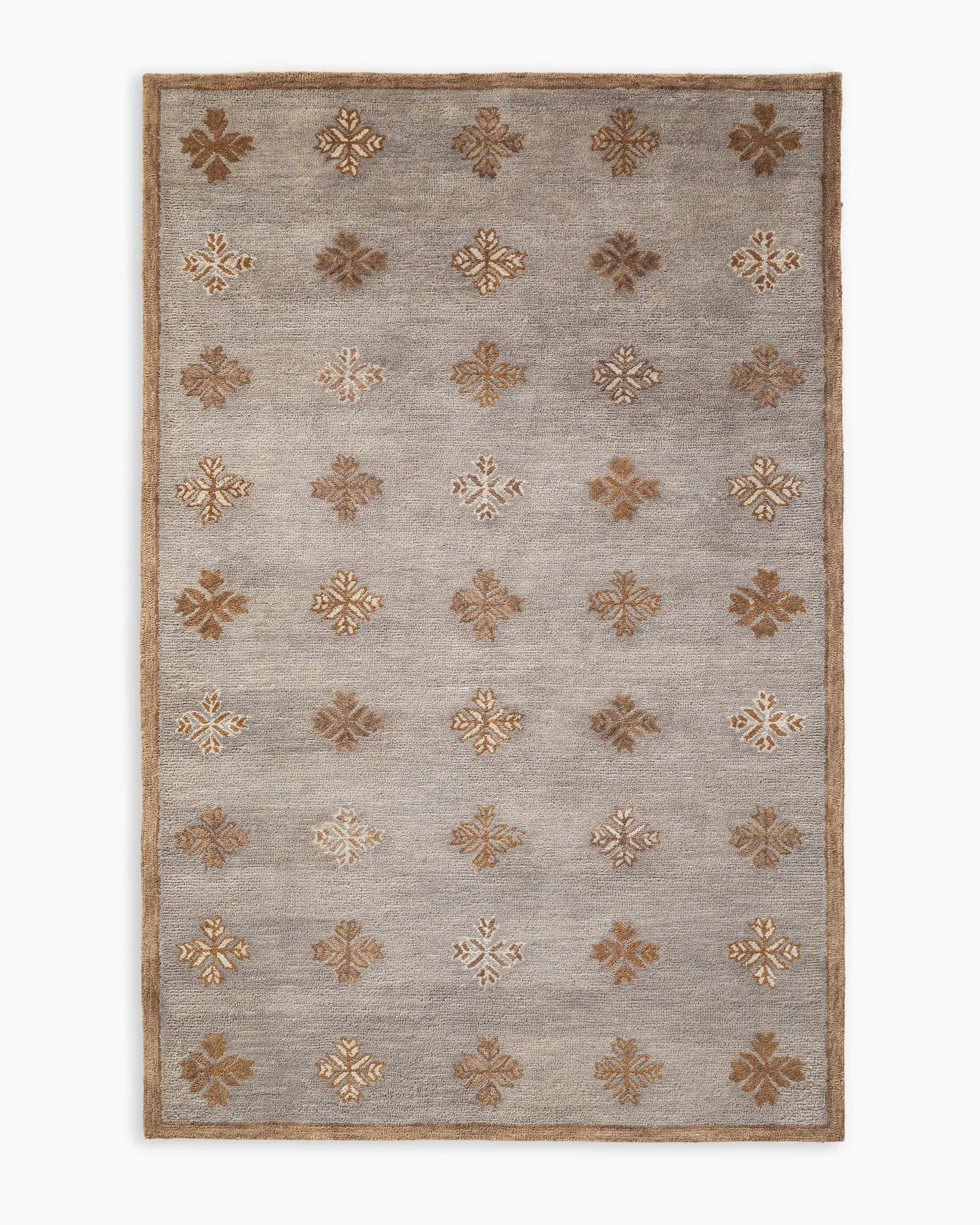 Hazel Wool Rug  in Grey | Quince