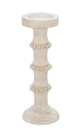 Antique Style Wood Candle Holder- 3 Sizes | The Nested Fig