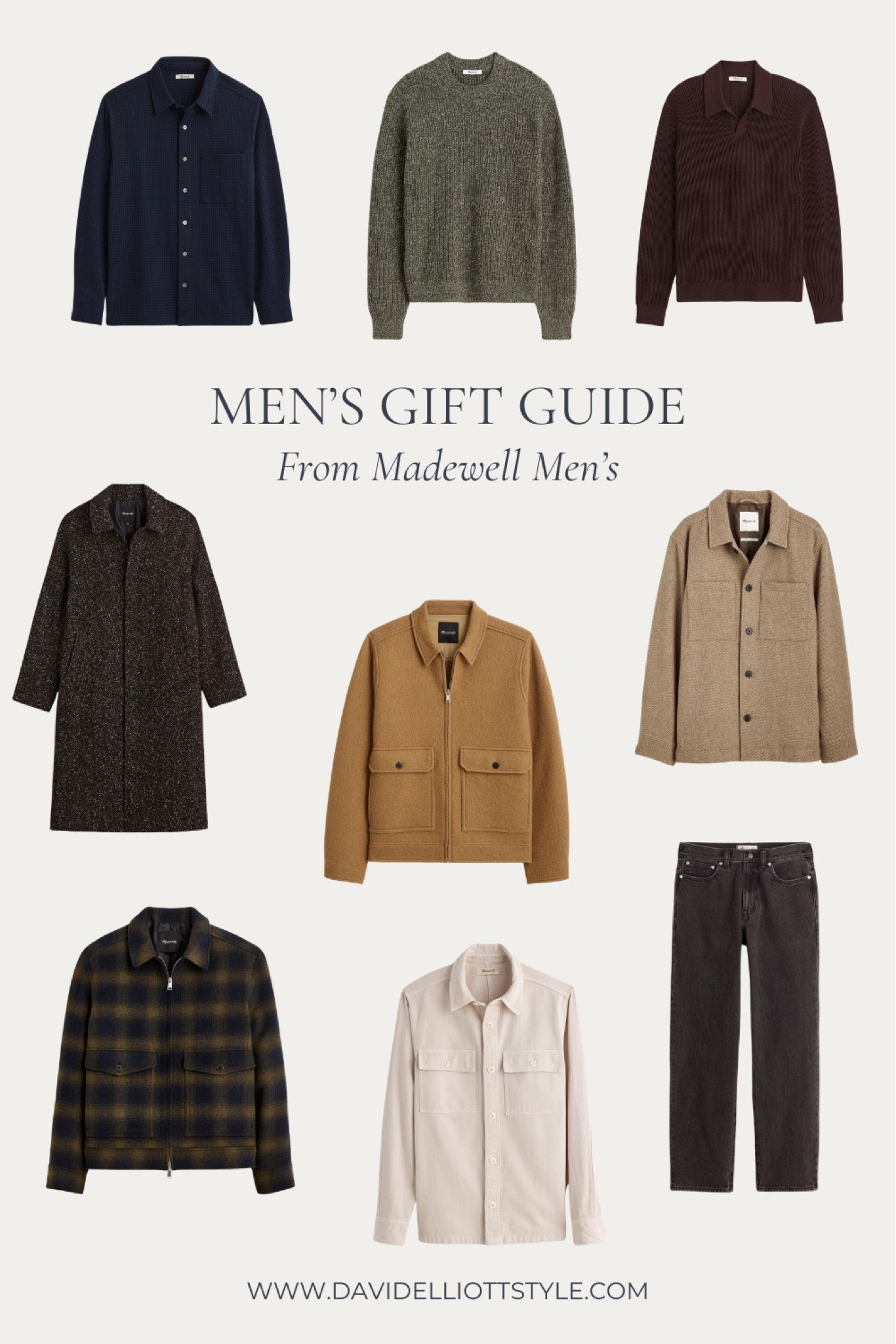 Men’s gift guide of my top picks from Madewell Men’s this season! Any of these would make a great gift to the man in your life who is ready to elevate his style! 

#LTKGiftGuide #LTKMens #LTKHoliday