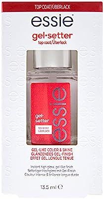 essie gel-setter top coat, gel nail polish-style top coat, 0.46 fl. oz. (Packaging May Vary) | Amazon (US)