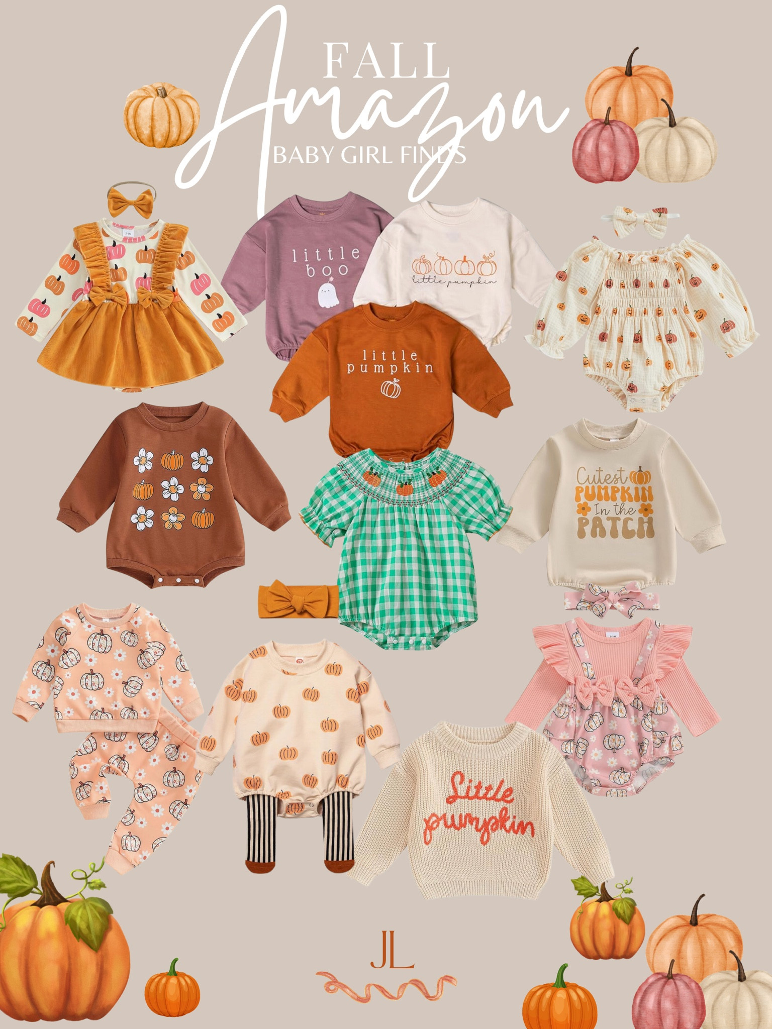 Baby Girl Amazon Fall outfits 🍂
#amazon #babygirl #babyoutfits #falloutfits

#LTKBaby #LTKKids #LTKSeasonal