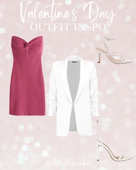 Valentine’s Day outfit idea
 Day outfit white blazer
 

#LTKsalealert #LTKstyletip #LTKunder50