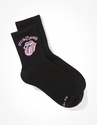 AE Rolling Stones '90s Crew Sock | American Eagle Outfitters (US & CA)