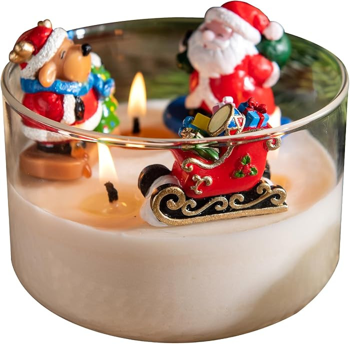 Christmas Vegetable Wax Candle Bowl | Amazon (US)