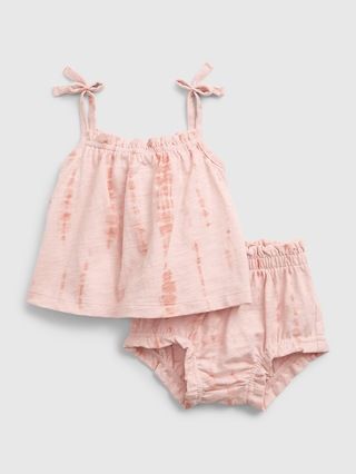 Baby 100% Organic Cotton Tie-Dye Outfit Set | Gap (US)