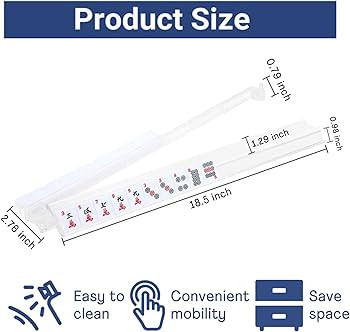 Mahjong Racks with Pushers, Convenient Rotating One-Piece Mahjong Pushers and Racks,4-Piece Set A... | Amazon (US)