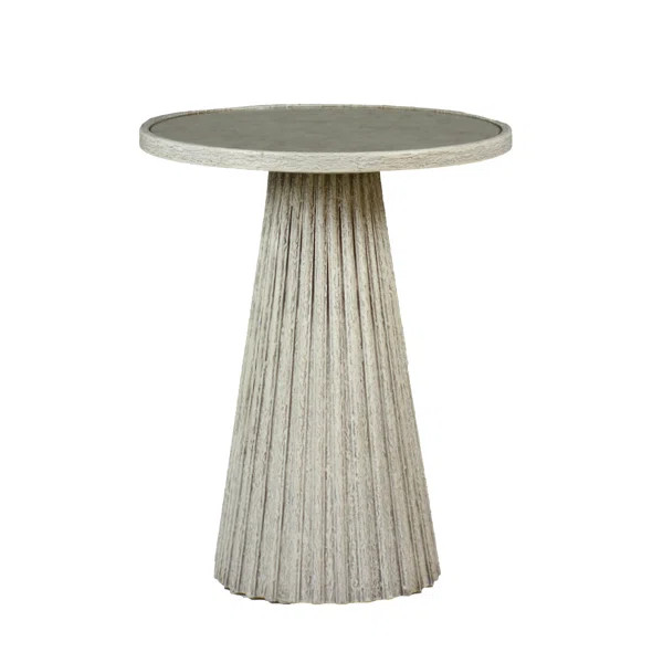 Kingsley 25.25'' Tall Pedestal End Table | Wayfair North America