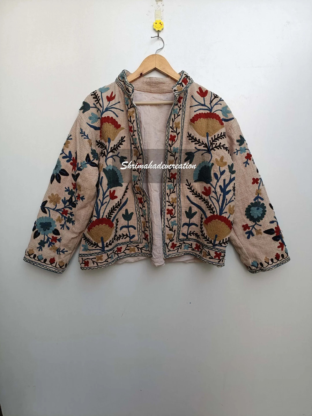 Suzani Embroidery Winterwear Jacket Womens Coat Quilted Jacket Ethnic Unisex Coat, Suzani Short Q... | Etsy ROW