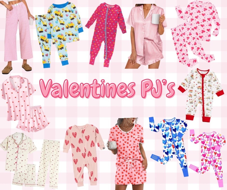 The cutest Valentines PJ’s for the Fam!
Target and Amazon Finds!!  

 #LTKValentine #LTKmomlife #LTKKids