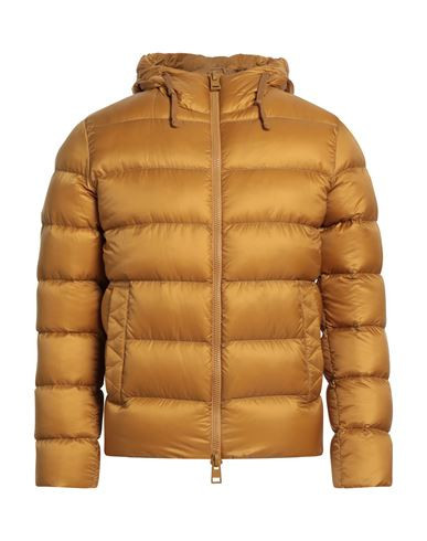 Herno Man Puffer Mustard Size 44 Polyamide | YOOX (US)