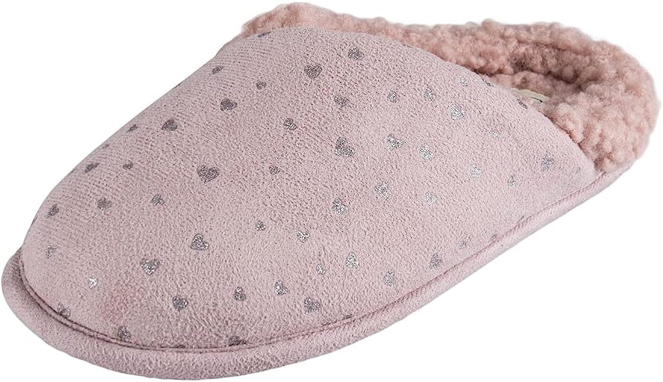 Jessica Simpson Women's Plush Marshmallow Slide on House Slipper Clog with Memory Foam | Amazon (US)