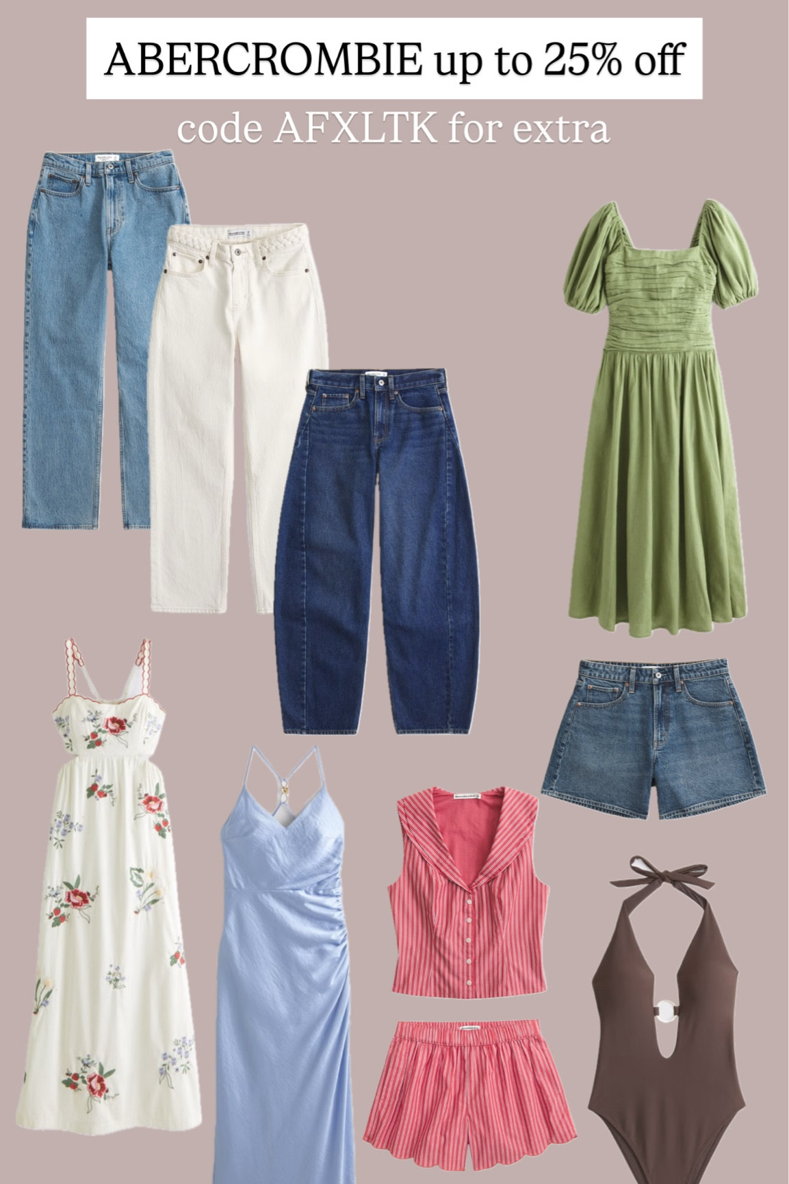 Abercrombie sale 

#LTKuk #LTKspring #LTKeurope