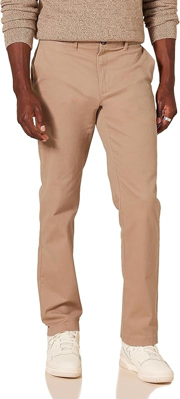 Amazon Essentials Men's Slim-Fit Casual Stretch Khaki Pant | Amazon (US)
