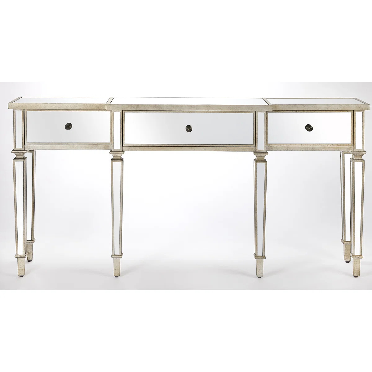 Hayworth Mirrored Console Table | Perigold