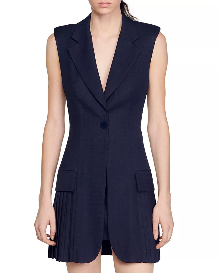 Carine Sleeveless Blazer Mini Dress | Bloomingdale's (US)