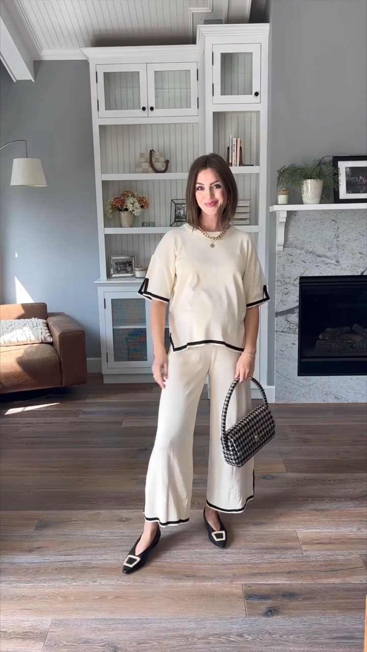 Matching set // non maternity // bump friendly // wearing Small 

#LTKfindsunder50 #LTKstyletip #LTKSeasonal