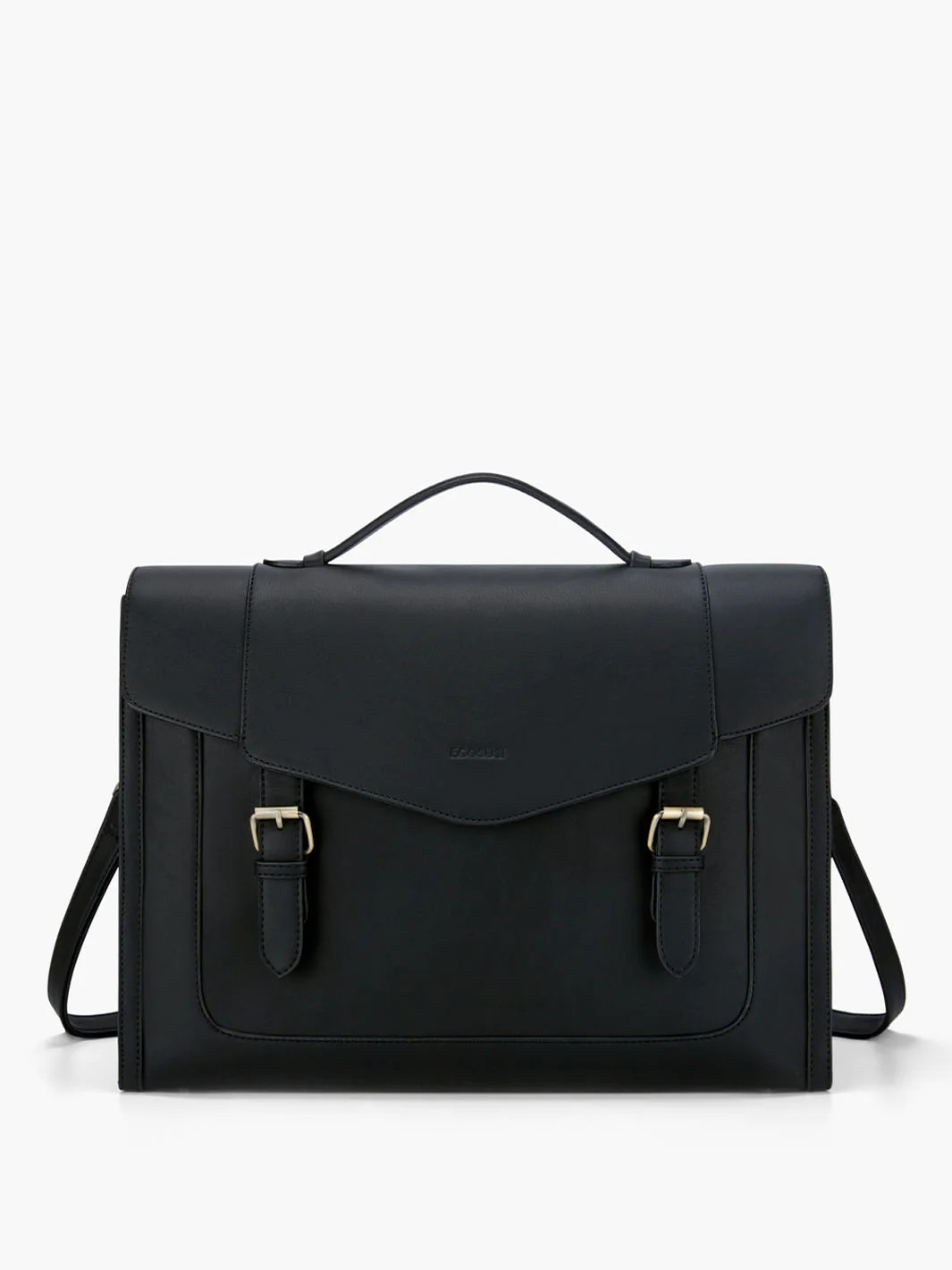 Julie Vintage Vegan Briefcase | ECOSUSI