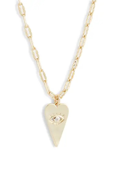 Bracha Eye Love You Short Necklace | Nordstrom | Nordstrom