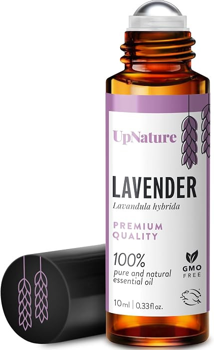 UpNature Lavender Essential Oil Pure Roll On - 100% Natural Lavender Oil for Skin | Amazon (US)