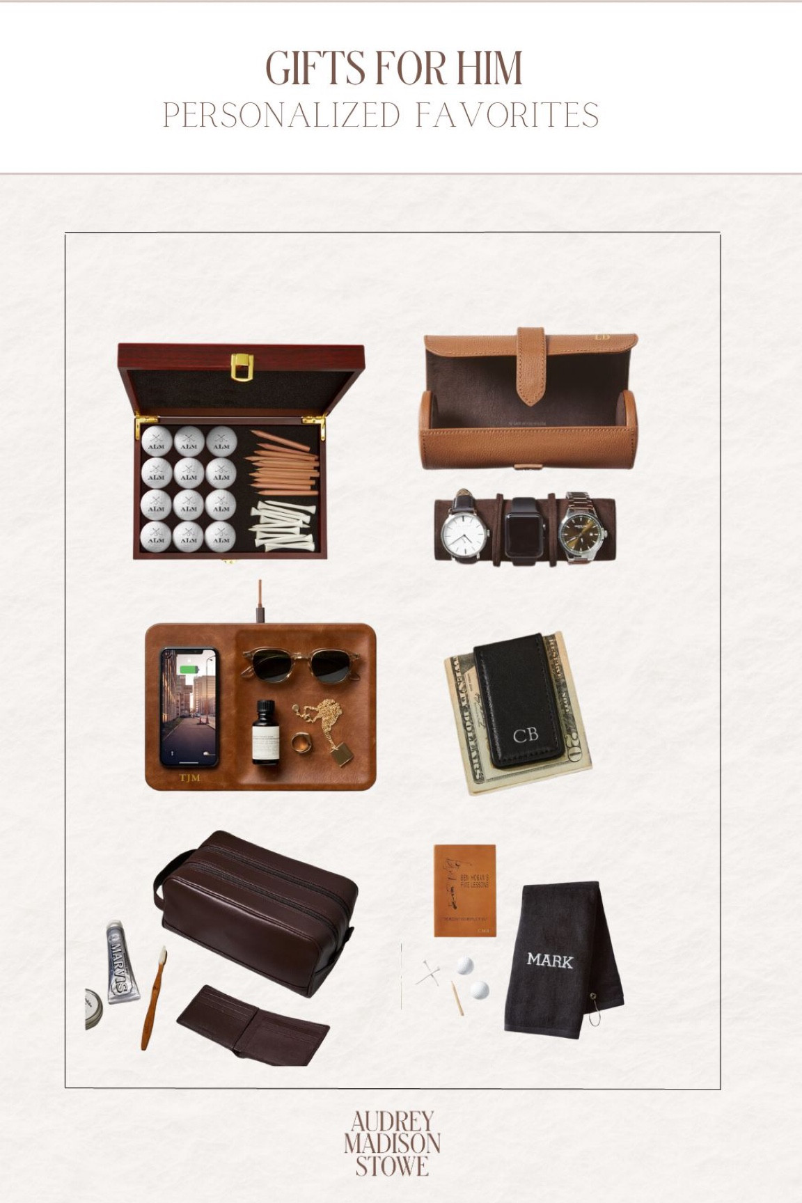 Personalized gifts for him! Amazing gifts for men this holiday season

Tech gifts, Watch case, money clip, toiletry case, custom golf balls 

#LTKmens #LTKHoliday #LTKGiftGuide