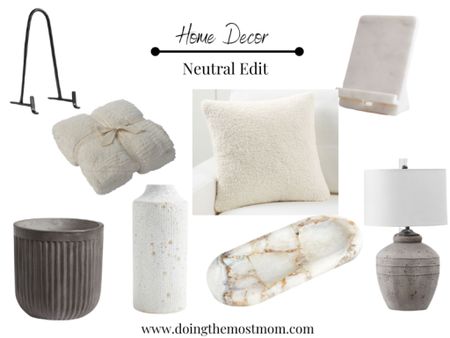Neutral home decor! These are some of my favorite pieces- a lot we have in our own home. Perfect refresh! #homedecor #homerefresh

#LTKhome #LTKFind