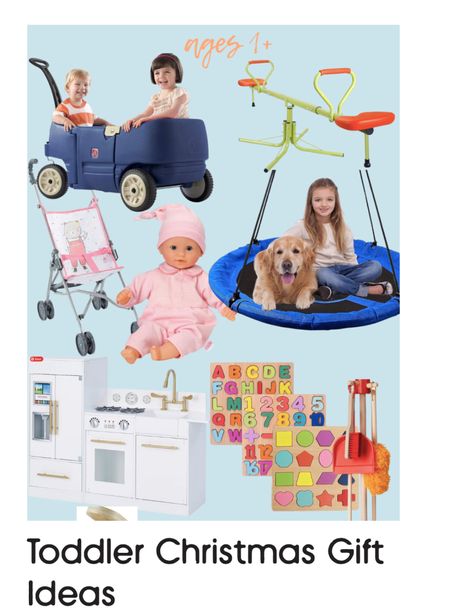 baby and toddler gift ideas / kids gift ideas / tree swing / magnatiles / busy board / baby doll / wagon / see saw / unique kids gifts 

#LTKGiftGuide #LTKfamily #LTKHoliday