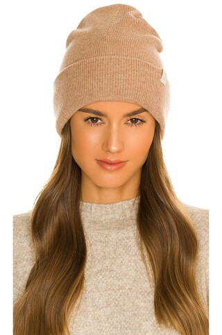 Rag & Bone Addie Cashmere Beanie in Camel from Revolve.com | Revolve Clothing (Global)