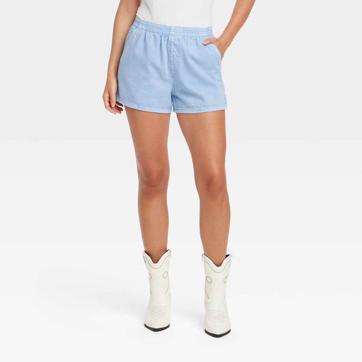 Women's Mid-Rise Pull-On Shorts - Universal Thread™ | Target